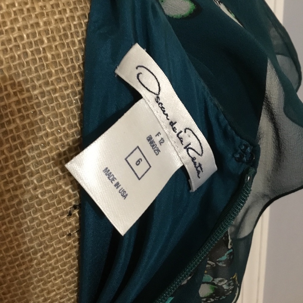 Oscar de la Renta Silk Dress - Picture 8 of 11